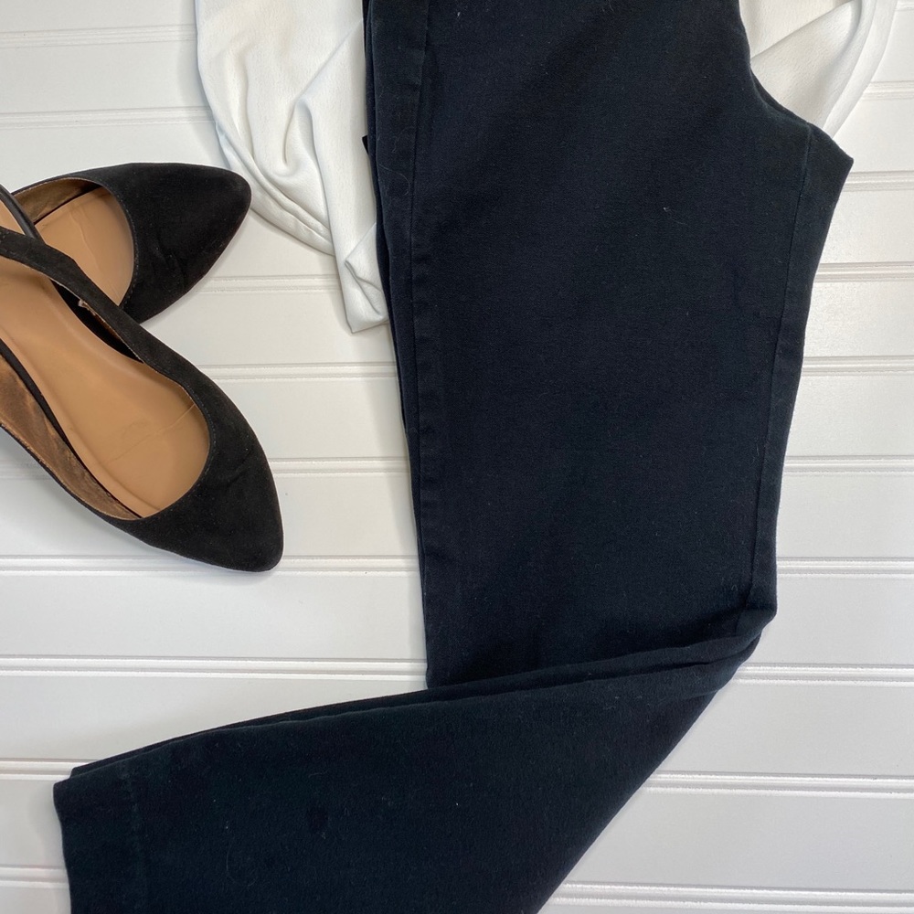 Black Cropped Pant